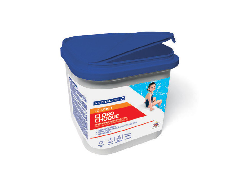 AstralPool Chlor. Shock 30g tablete 5kg 