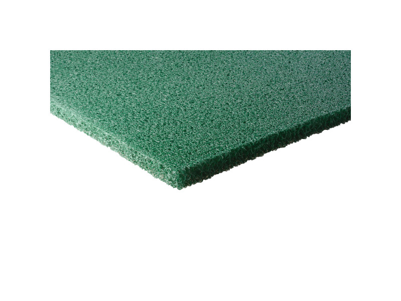 PPC filtrirna podloga zelena srednja, 120 x 100 x 4 cm 